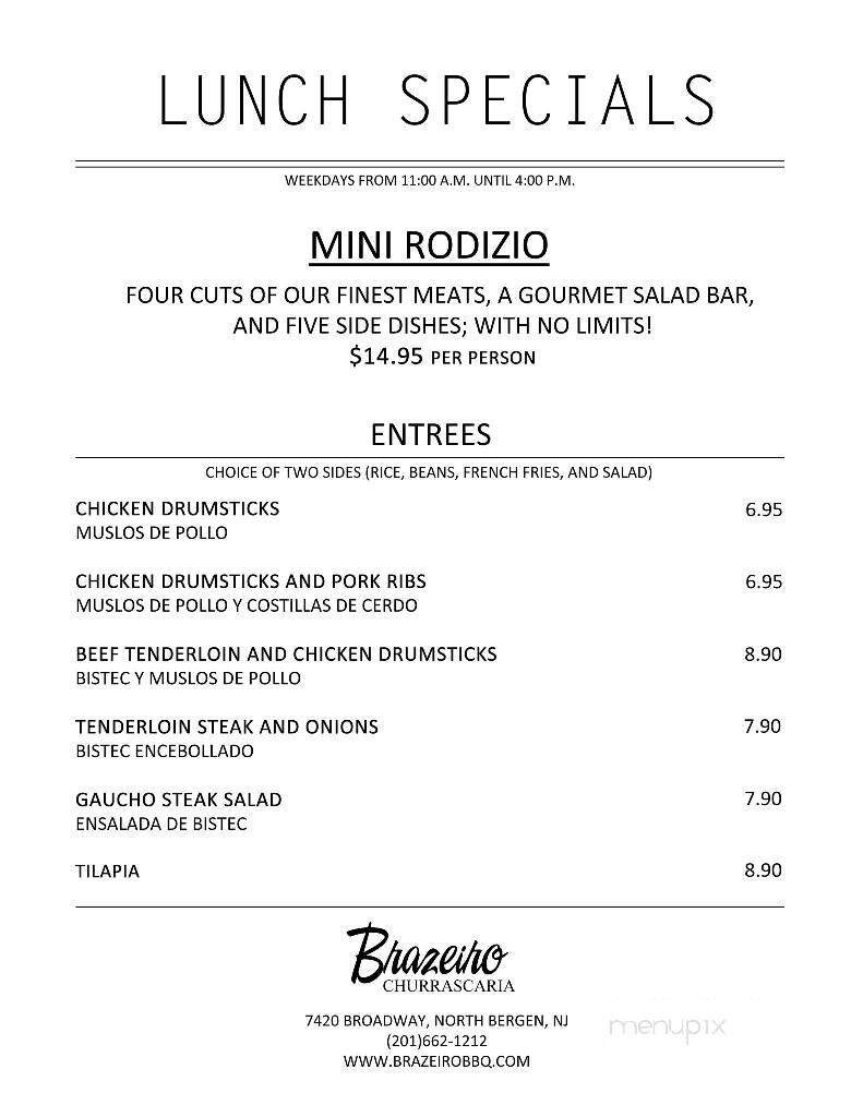 Menu page 2