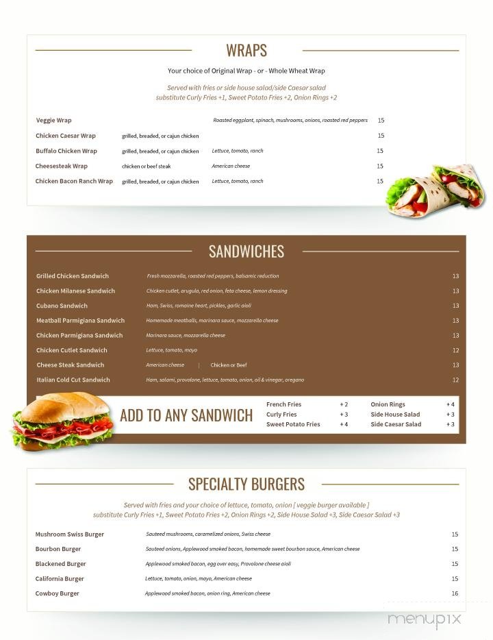 Menu page 2