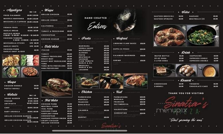 Menu page 2