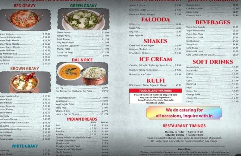 Menu page 2