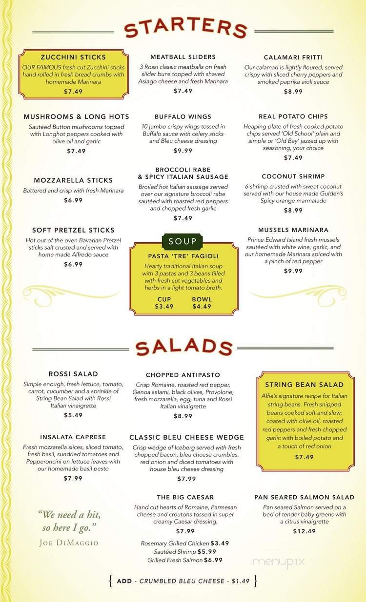 Menu page 2