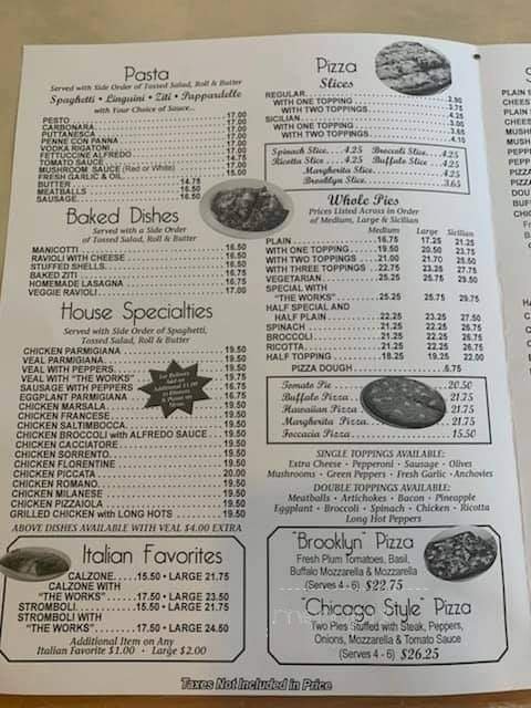 Menu page 2