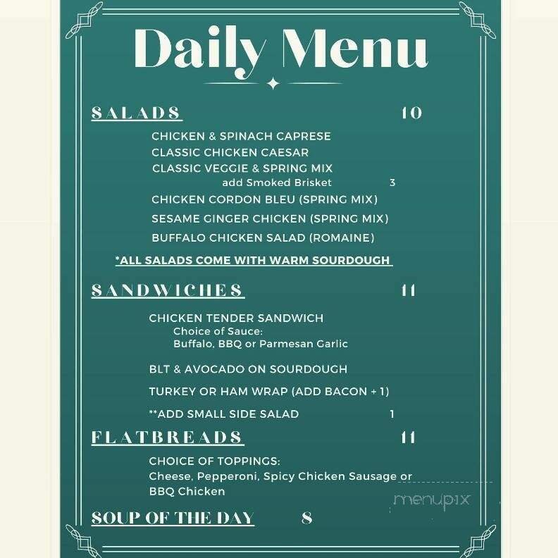 Menu page 6