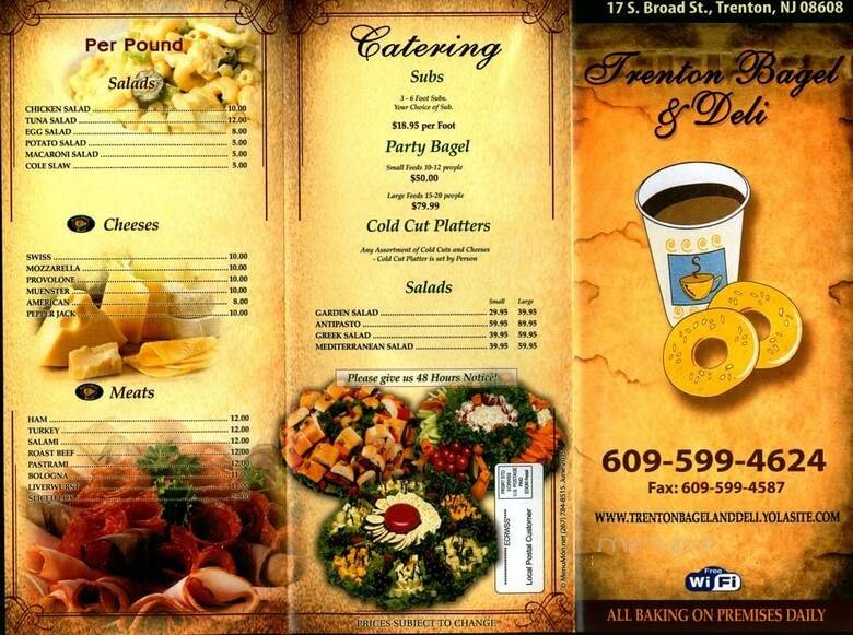 Menu page 1