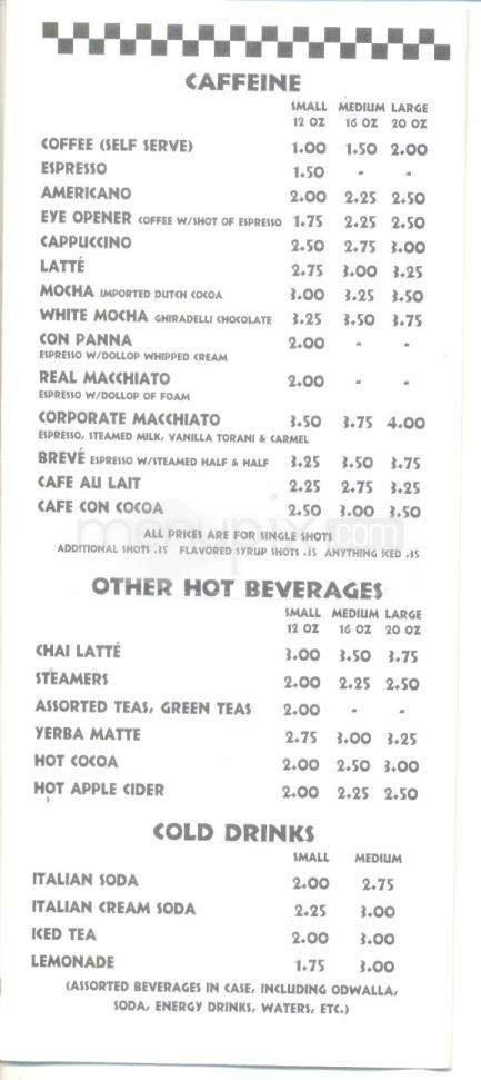 Menu page 5
