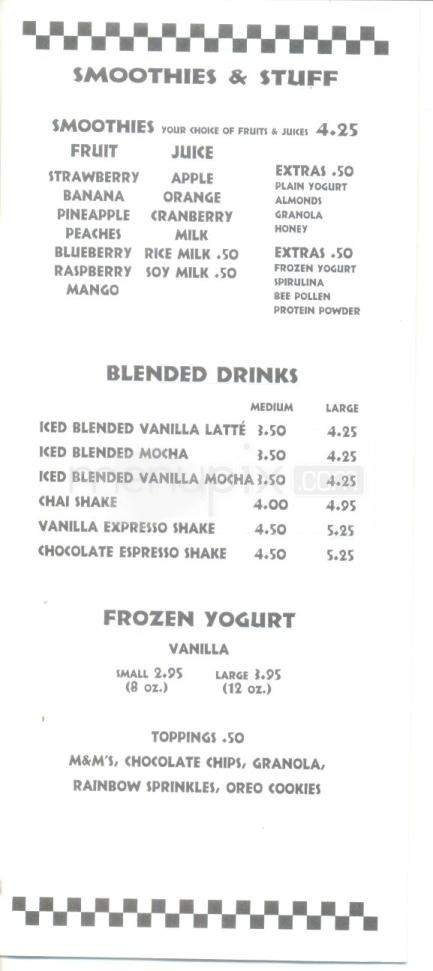 Menu page 6