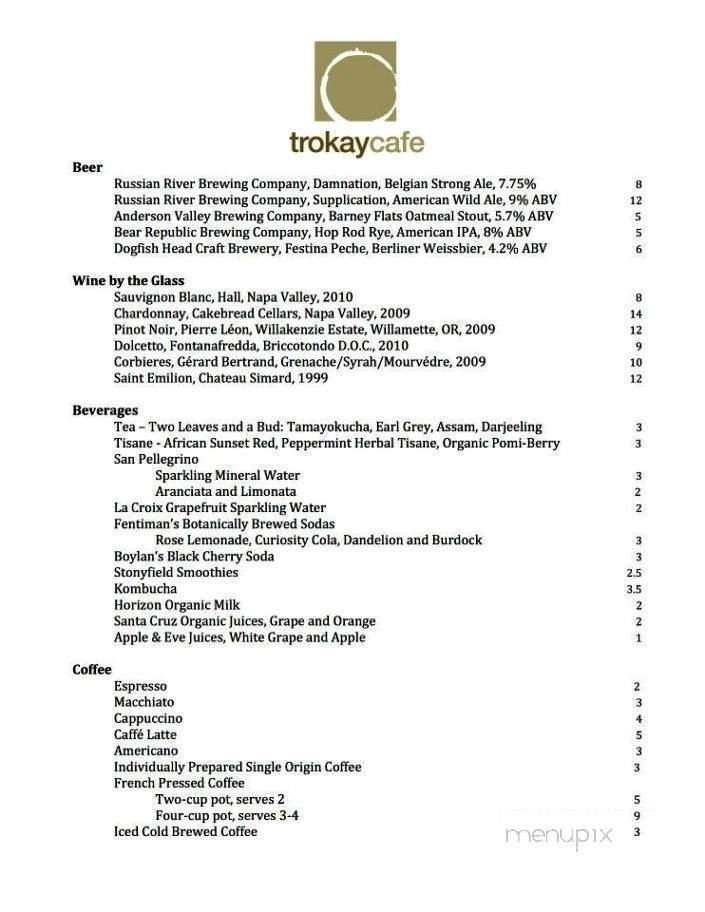 Menu page 5