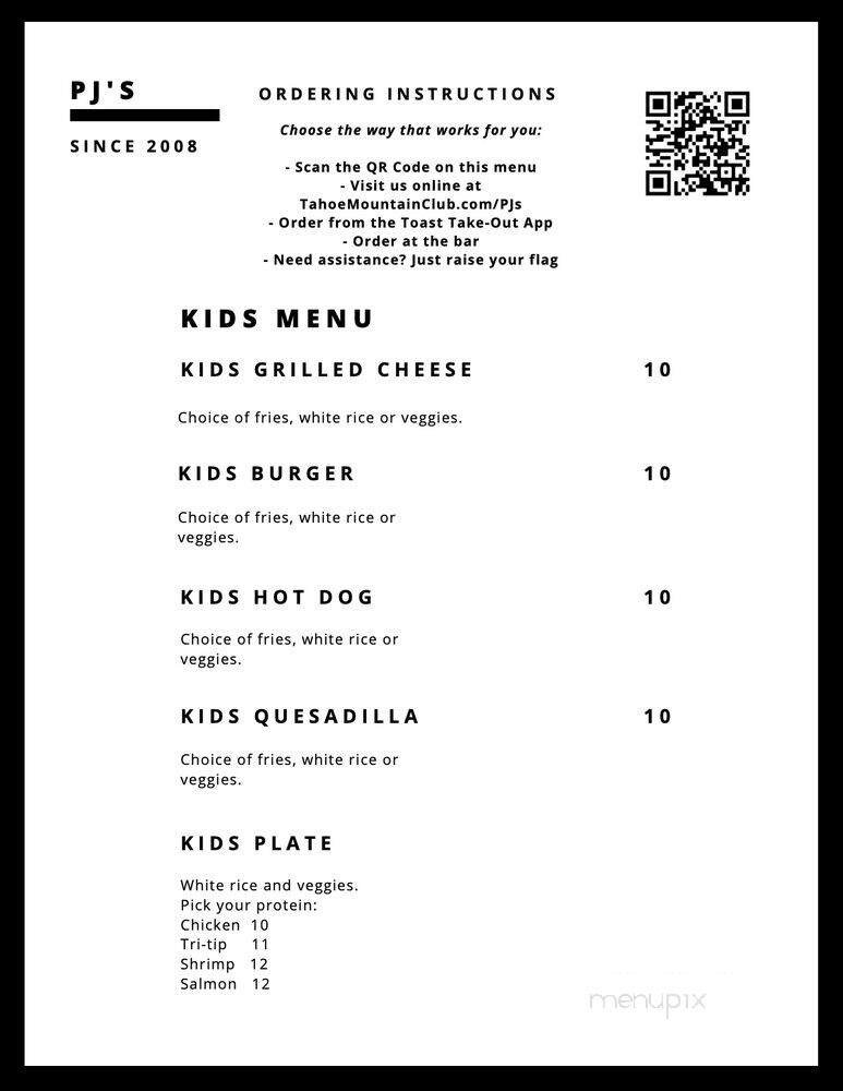 Menu page 5