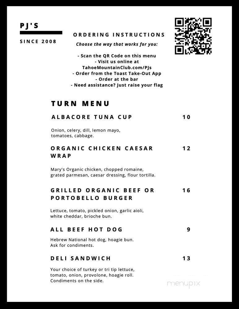 Menu page 6