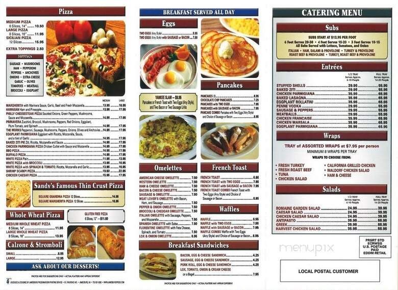 Menu page 1