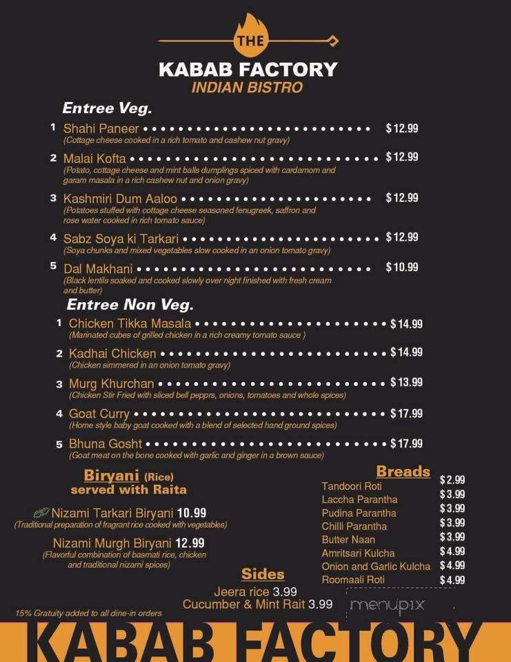 Menu page 2