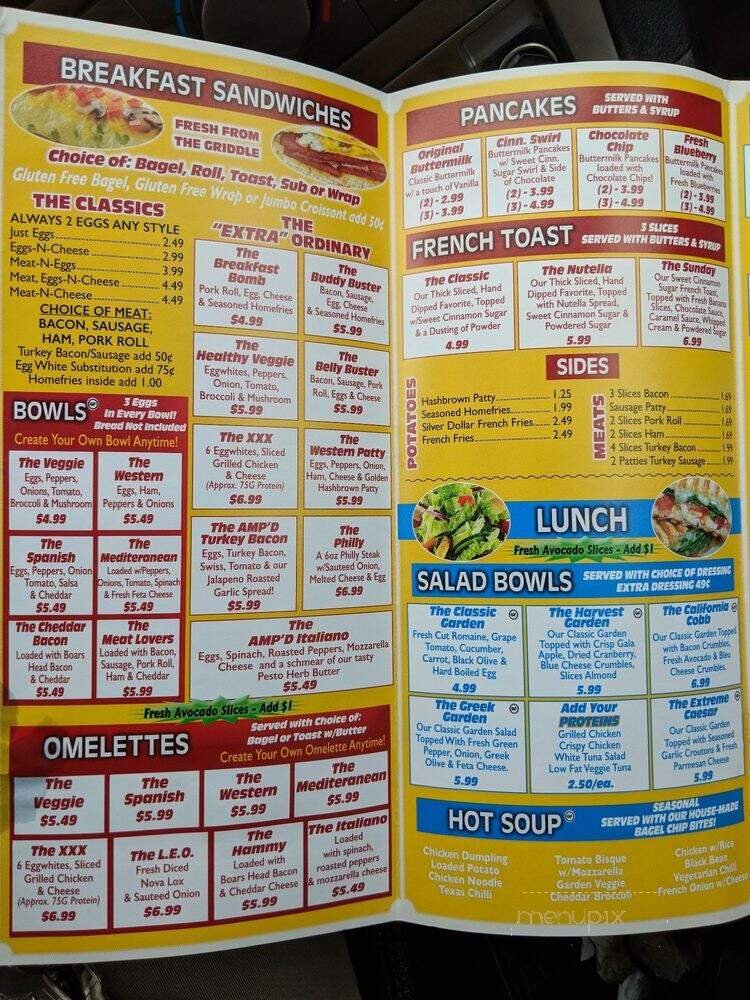 Menu page 1
