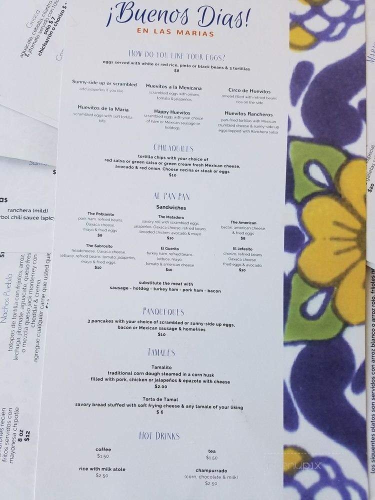 Menu page 2