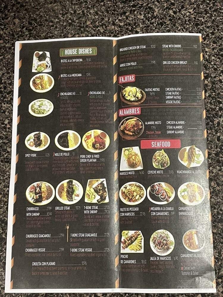 Menu page 1