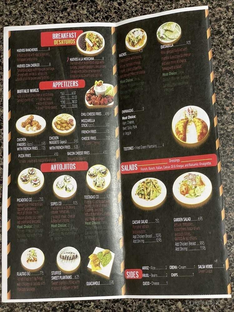 Menu page 2