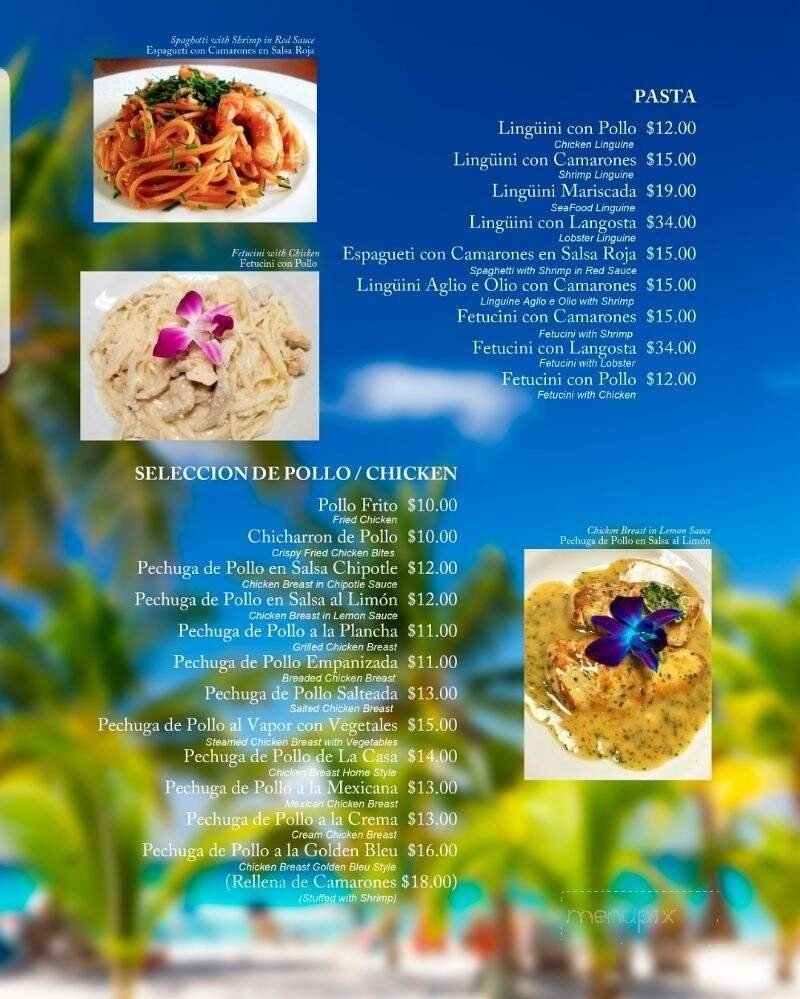 Menu page 2