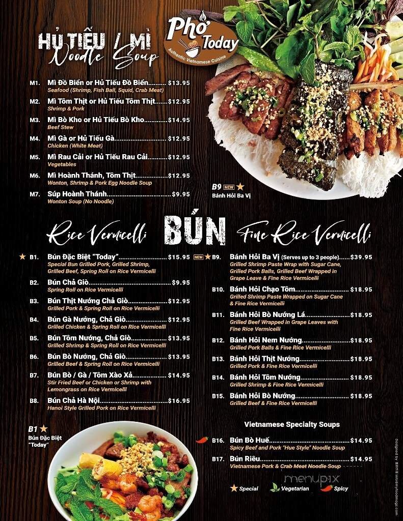 Menu page 2