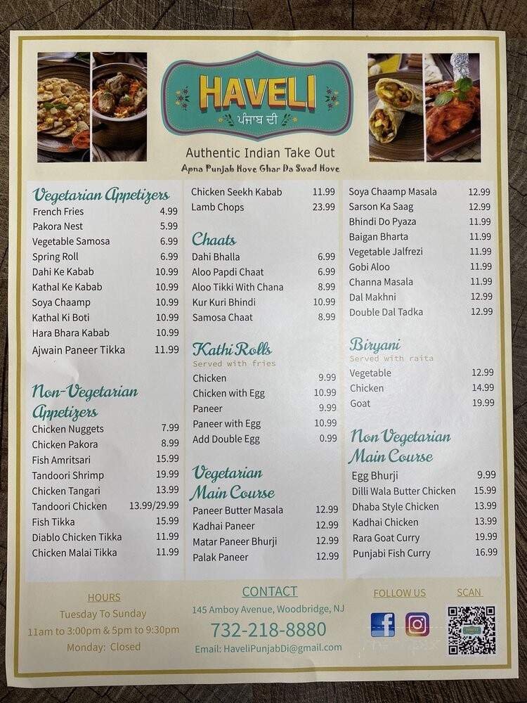 Menu page 2