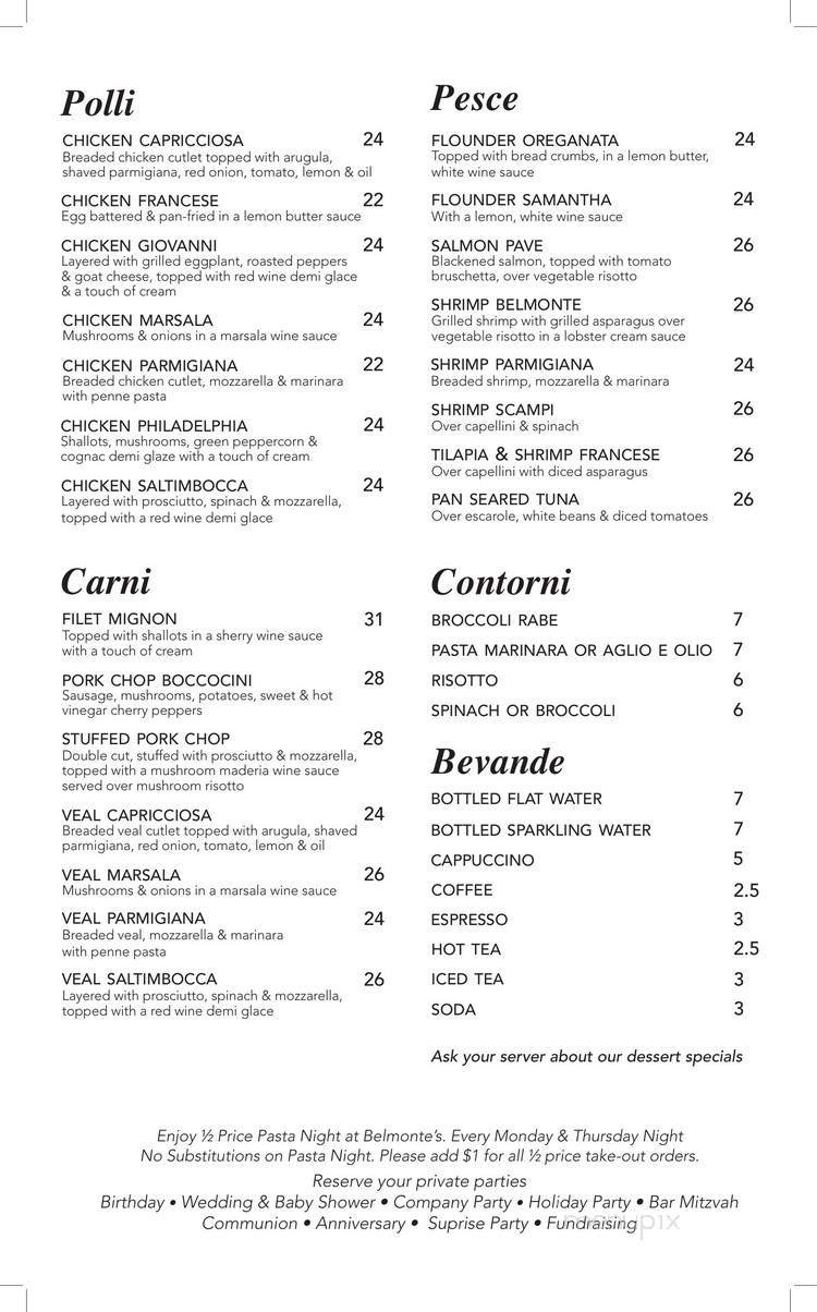 Menu page 2
