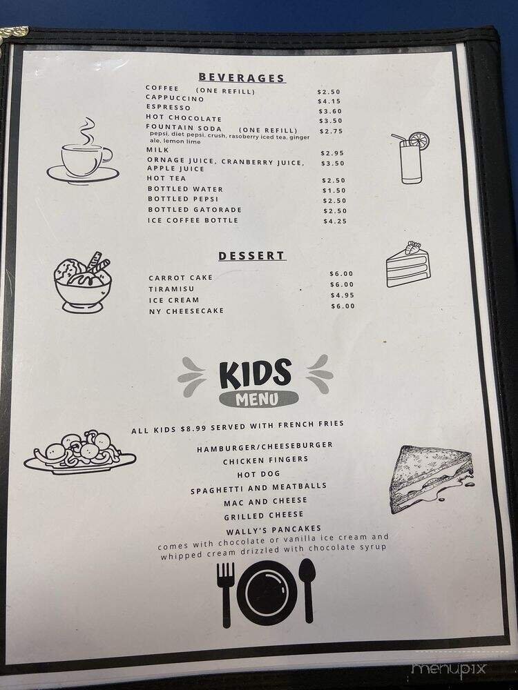 Menu page 1