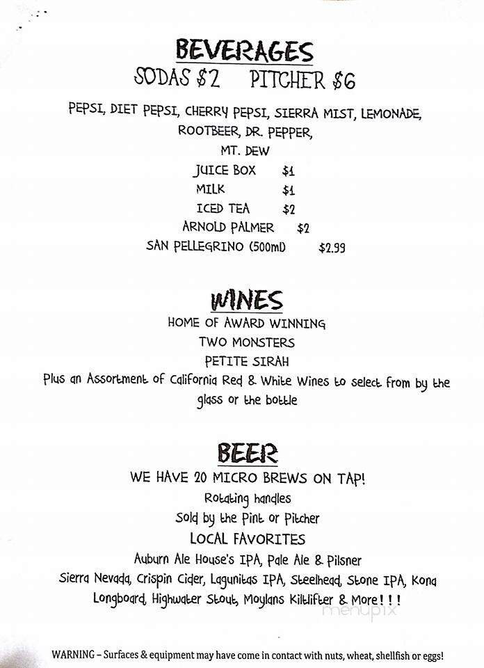 Menu page 5