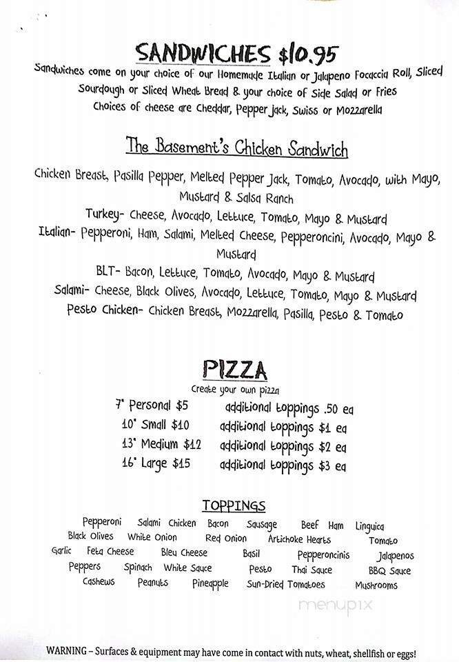 Menu page 7