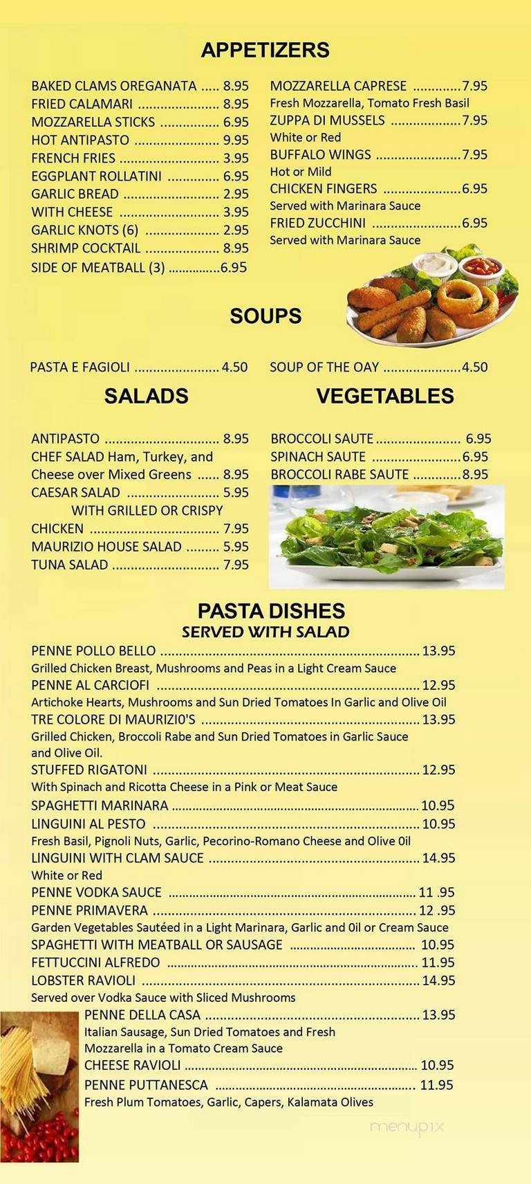 Menu page 2
