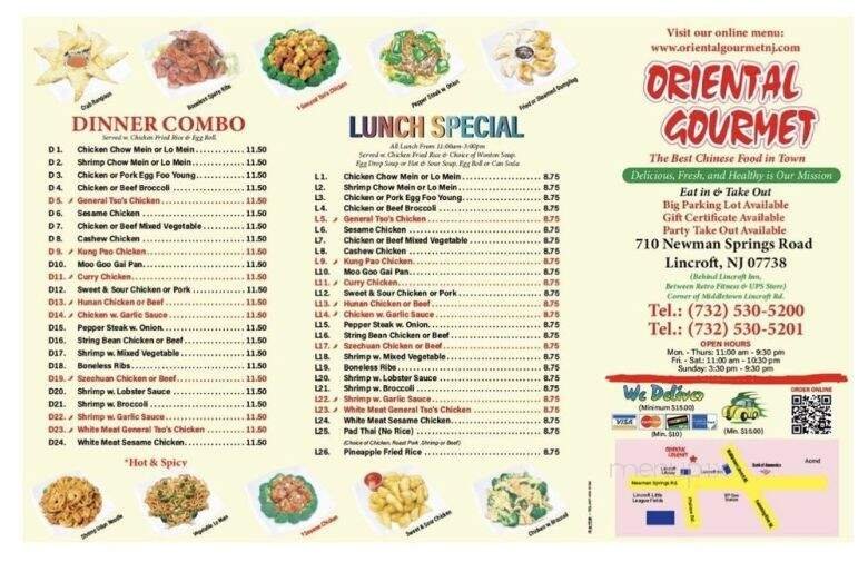 Menu page 2