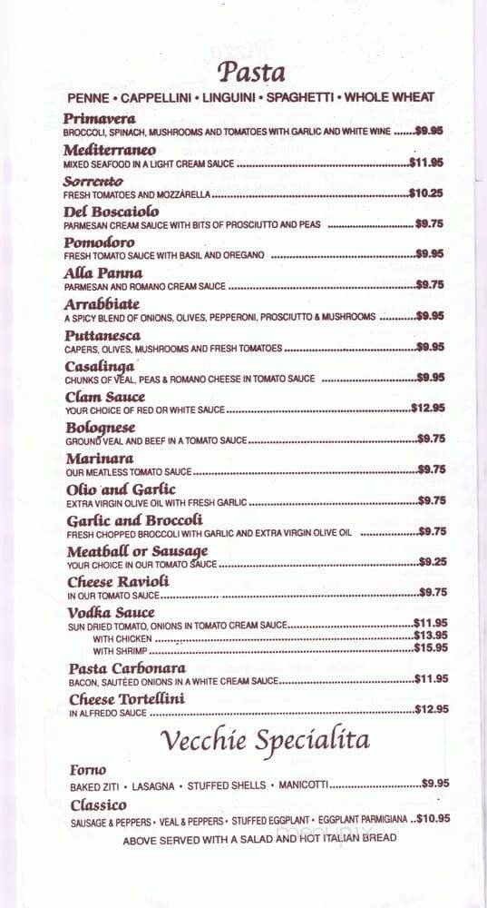 Menu page 2