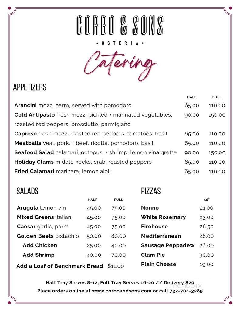 Menu page 2