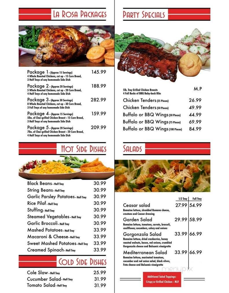 Menu page 2