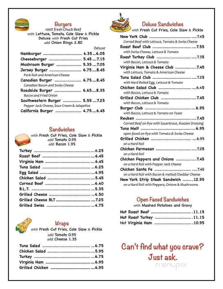 Menu page 2