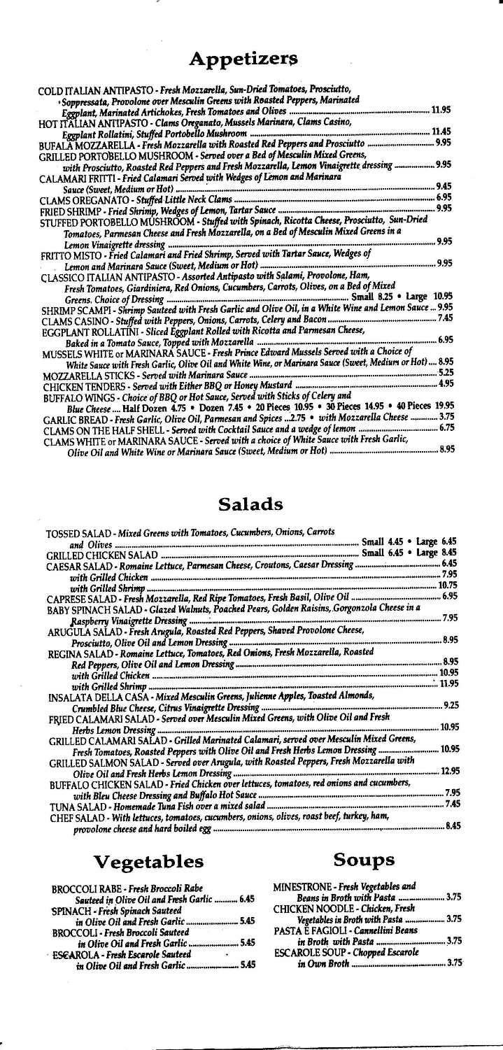 Menu page 1