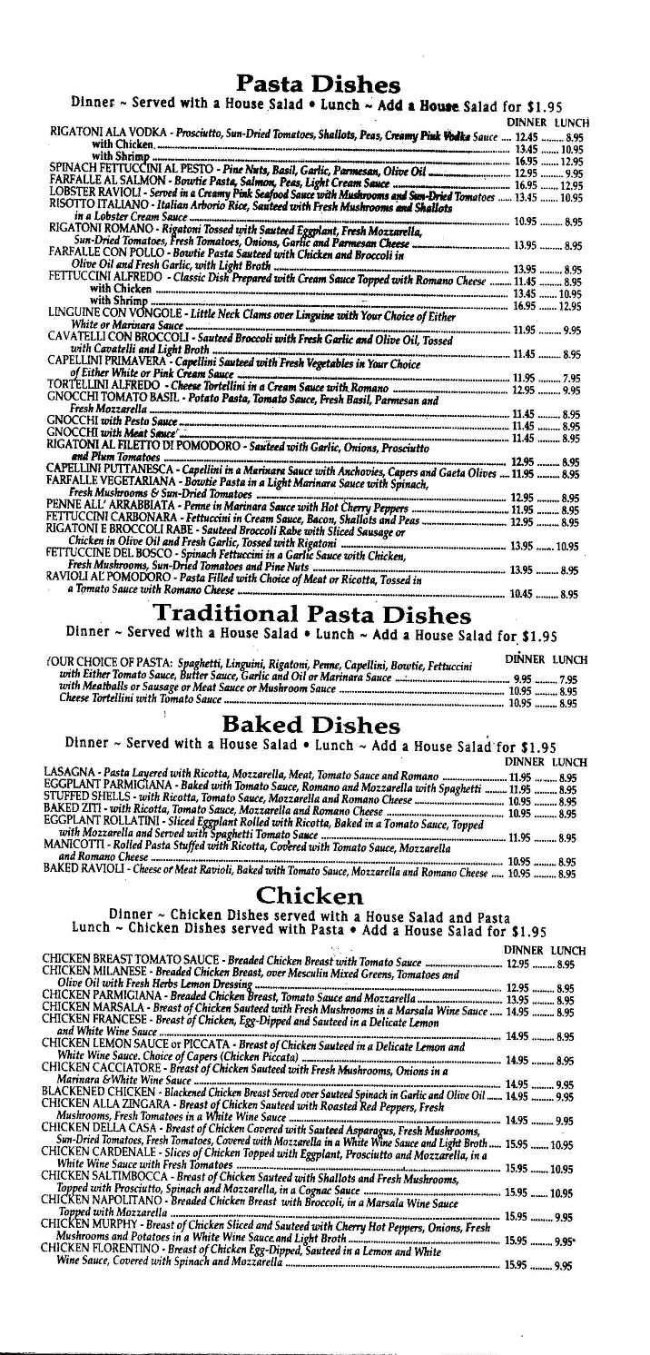 Menu page 2