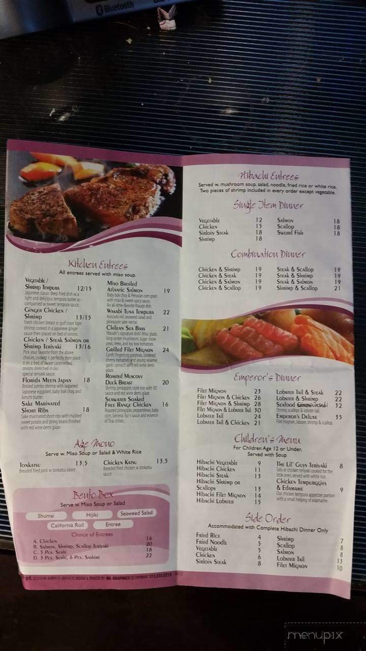 Menu page 2