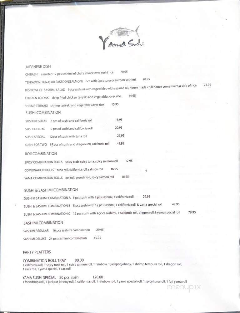 Menu page 2