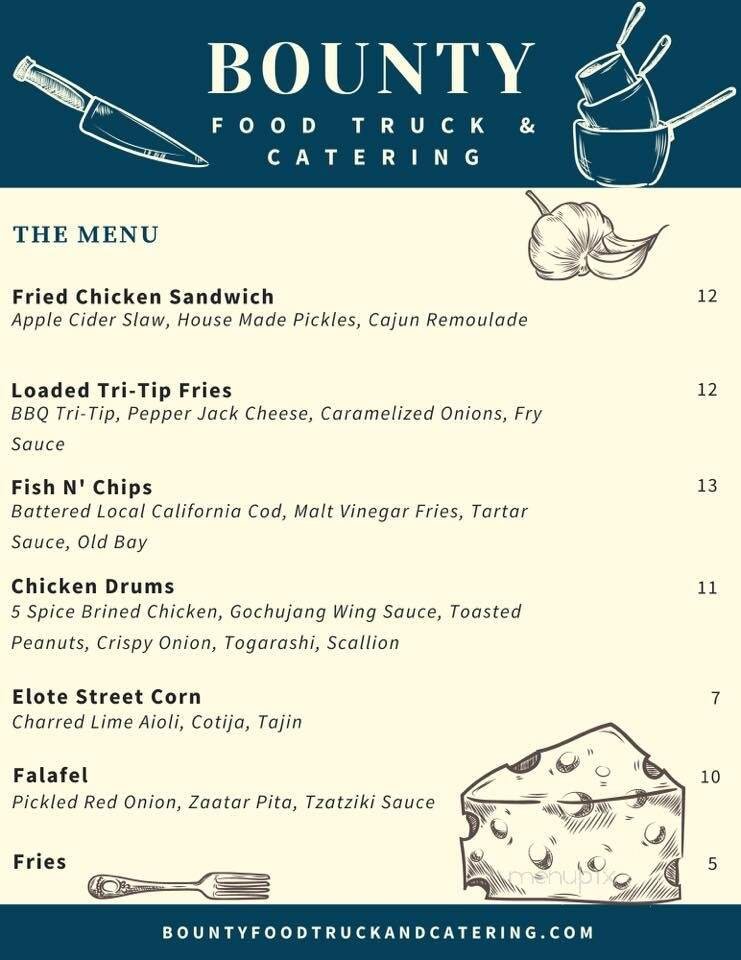 Menu page 2