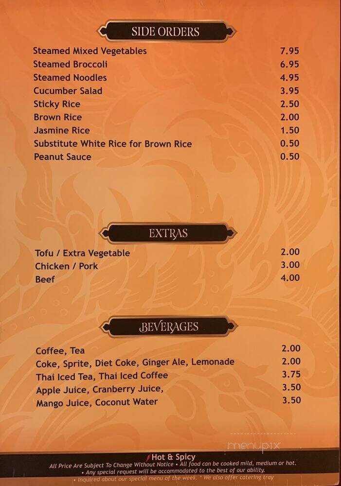 Menu page 1