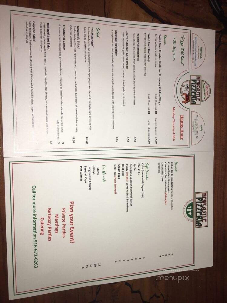 Menu page 2