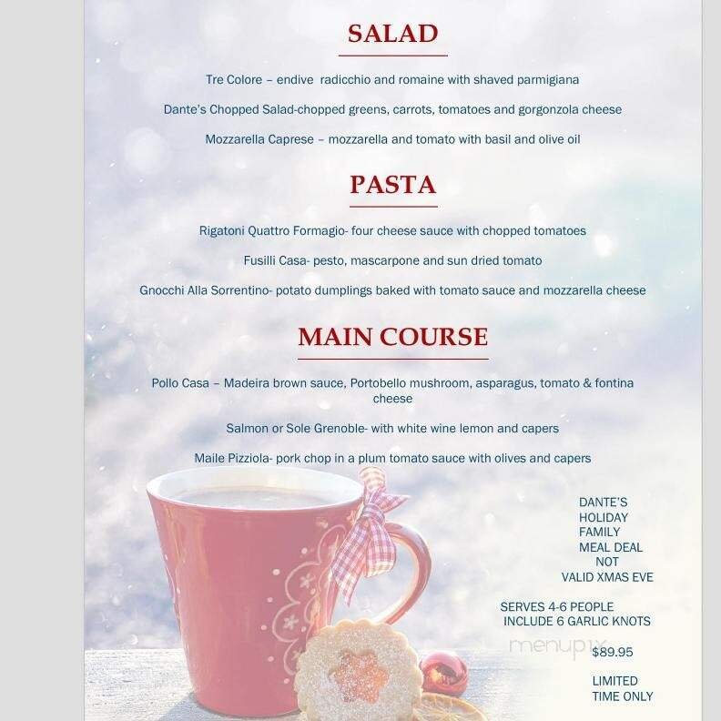 Menu page 1