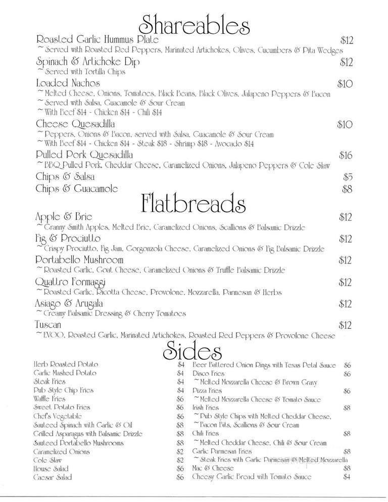Menu page 2