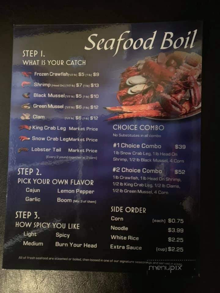 Menu page 1