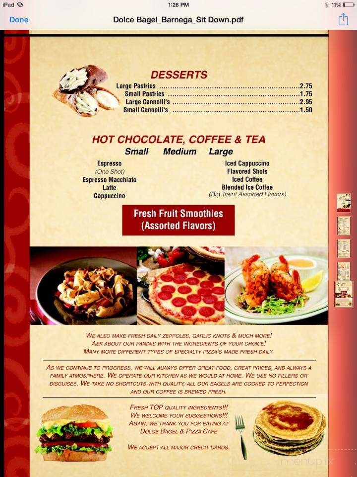 Menu page 1