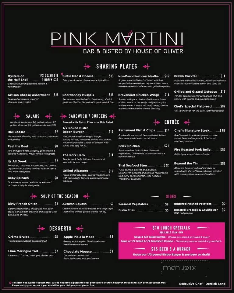 Menu page 2