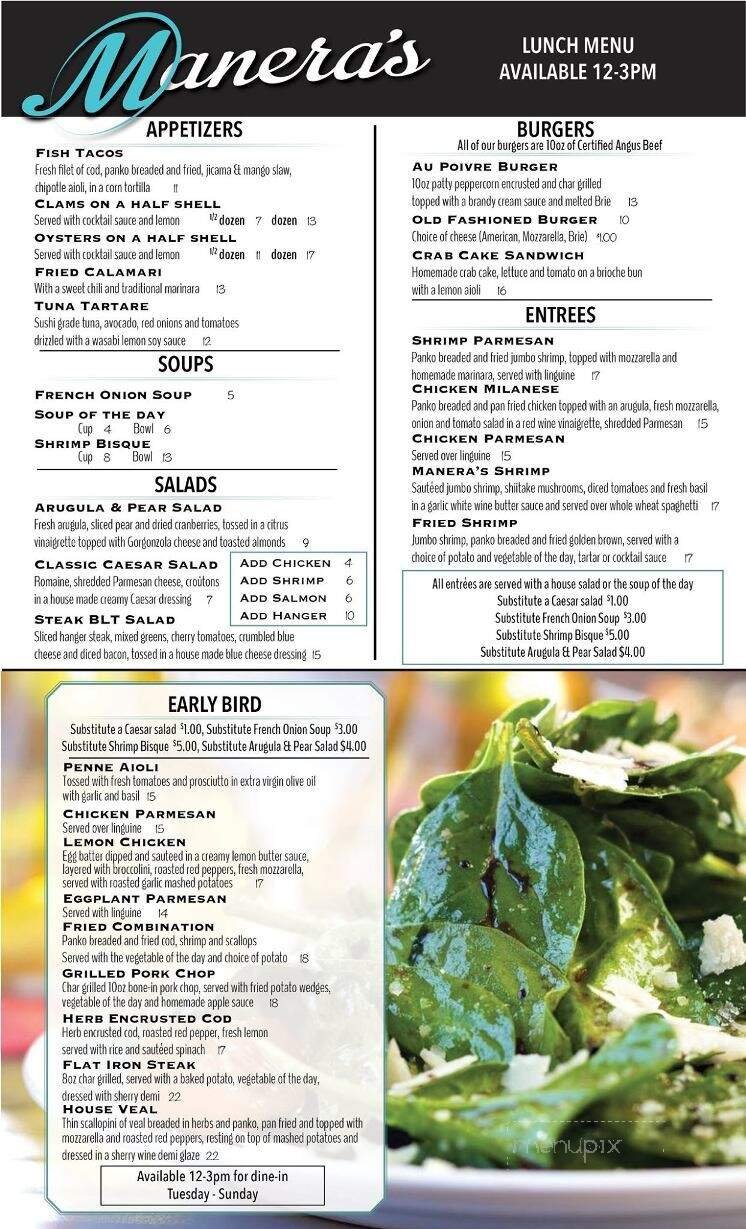 Menu page 1