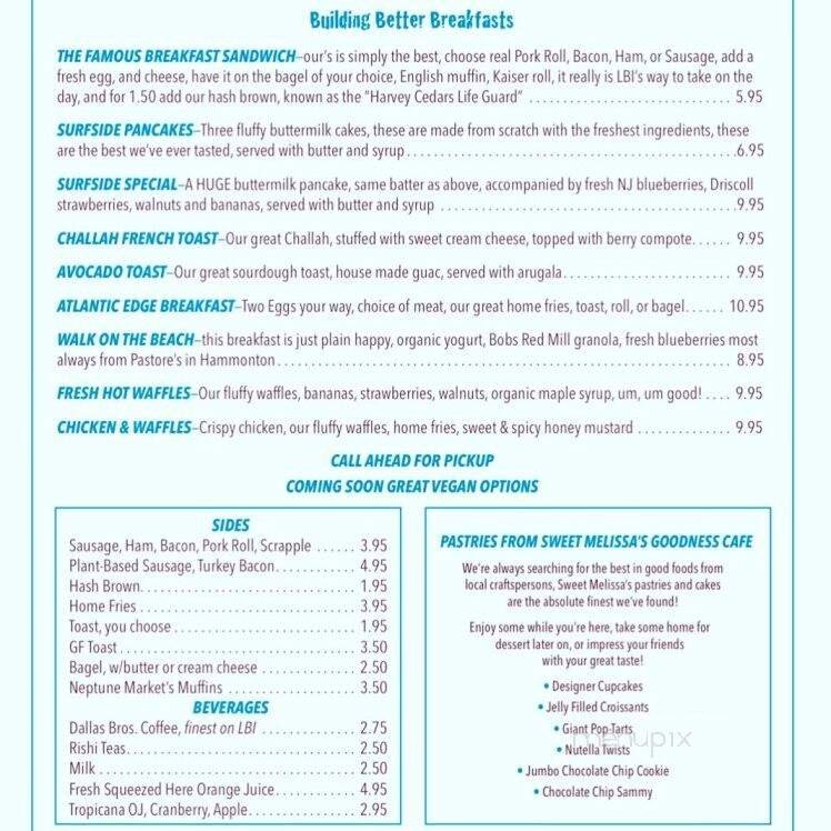 Menu page 2