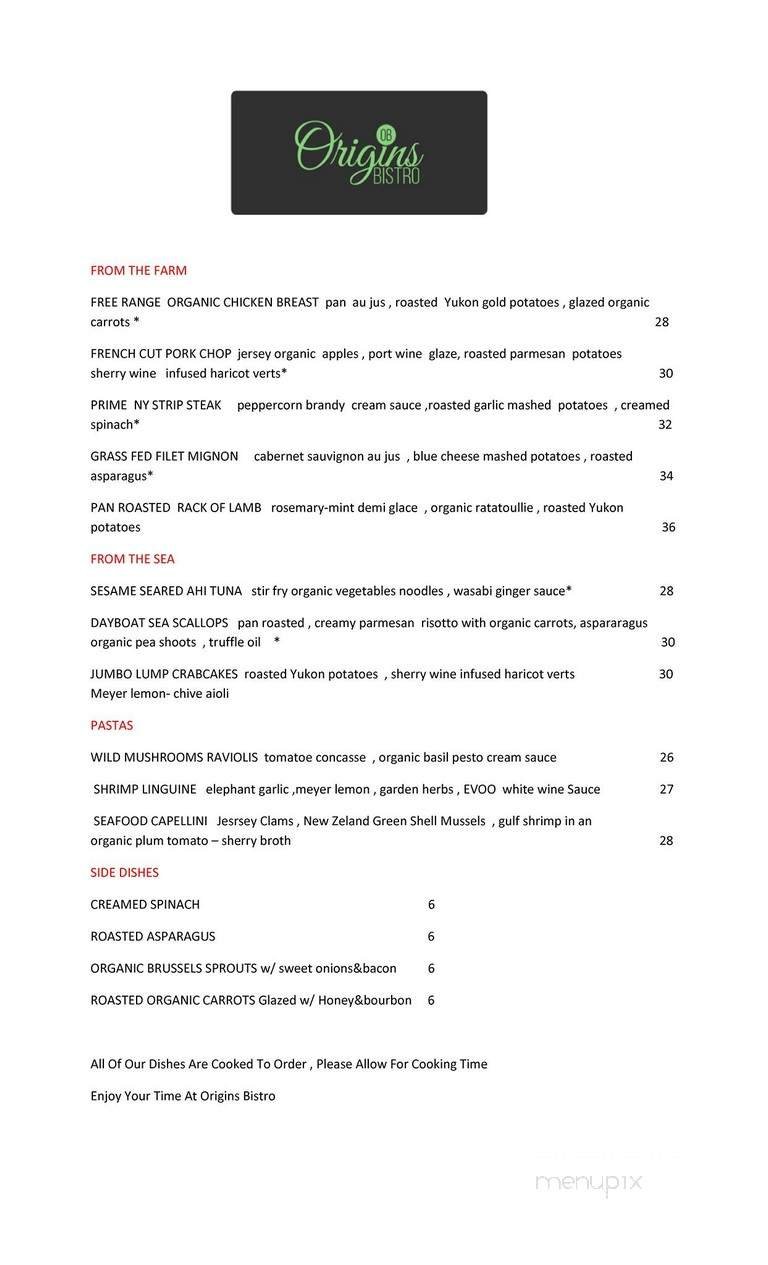Menu page 2