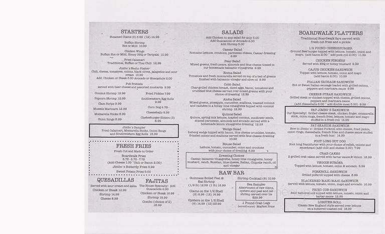 Menu page 2