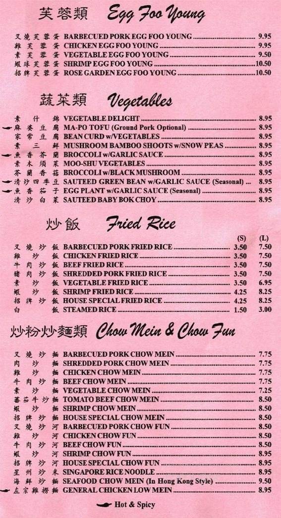 Menu page 14