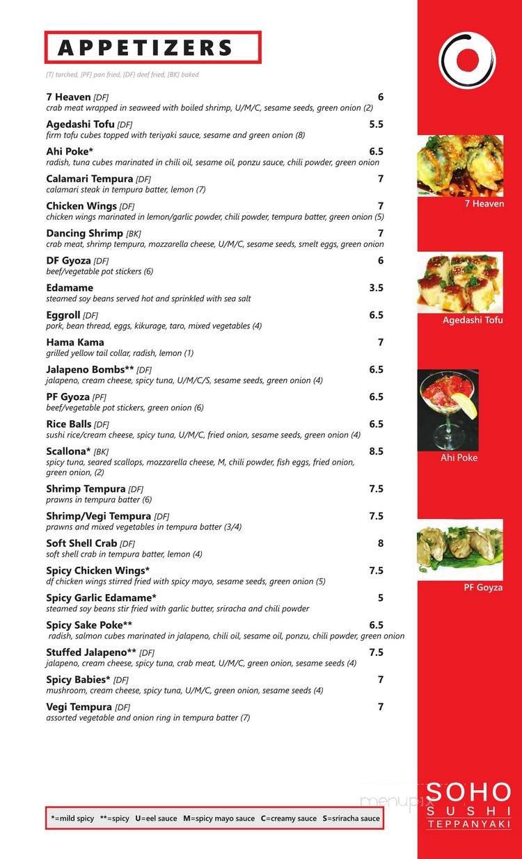 Menu page 4